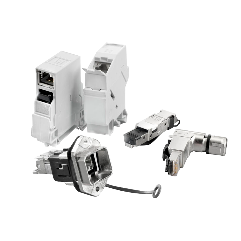 conectores ethernet industriais