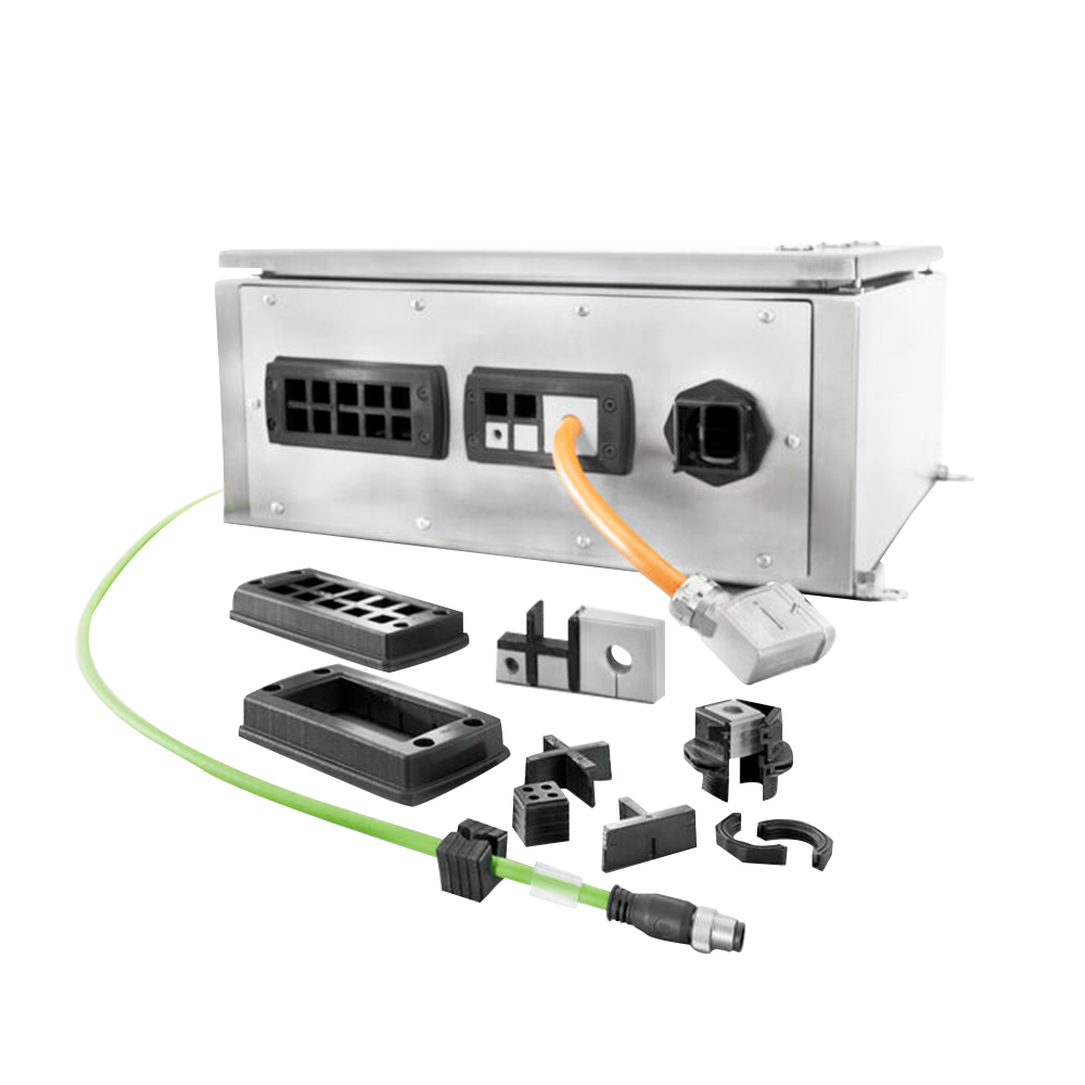 sistema de entrada de cabos