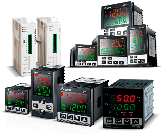 Controladores de Temperatura Delta Electronics