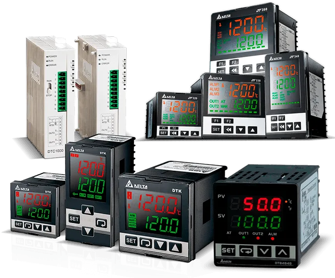 Controladores de Temperatura Delta Electronics