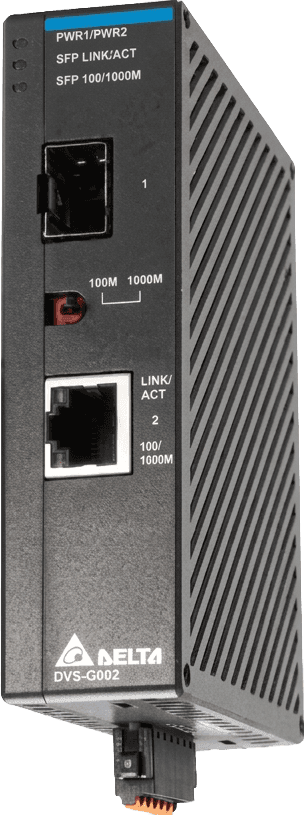 Conversor de Fibra Industrial Delta